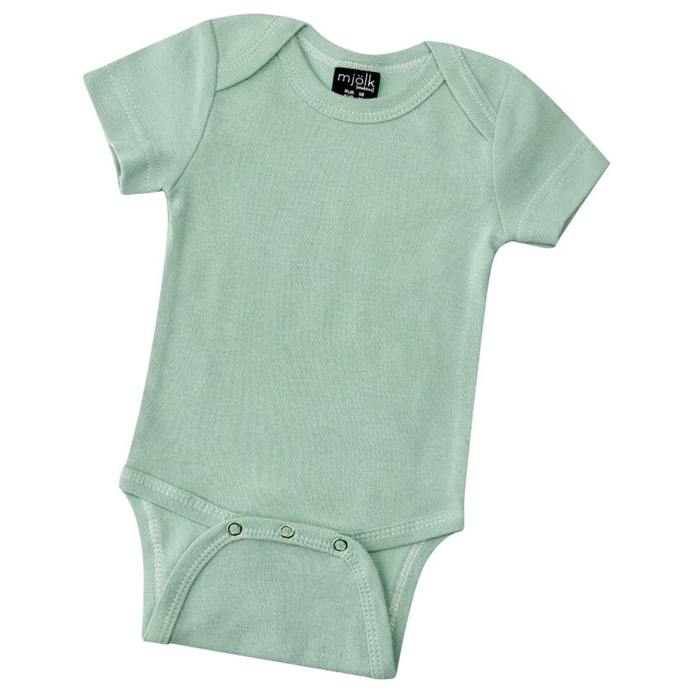 Mjolk - Short Sleeves Bodysuit - Magic Mint