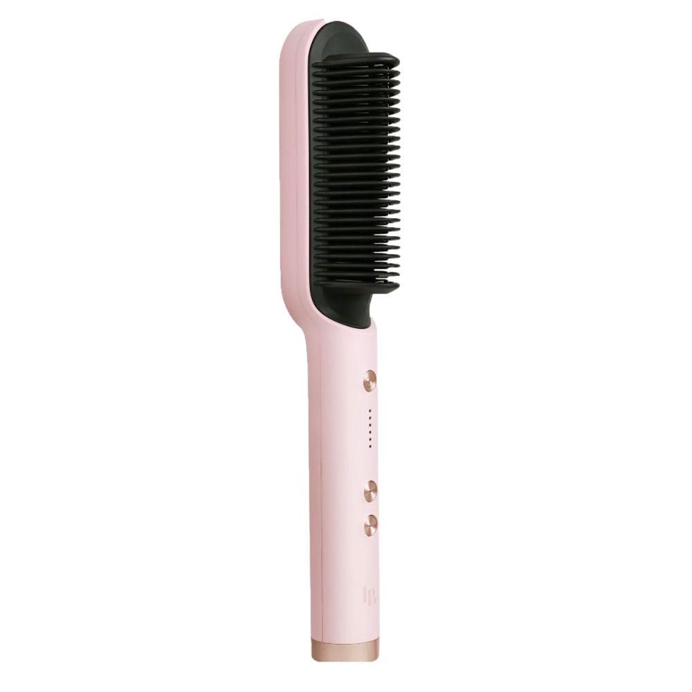 La Belle - Hair Straightening Brush - Pink