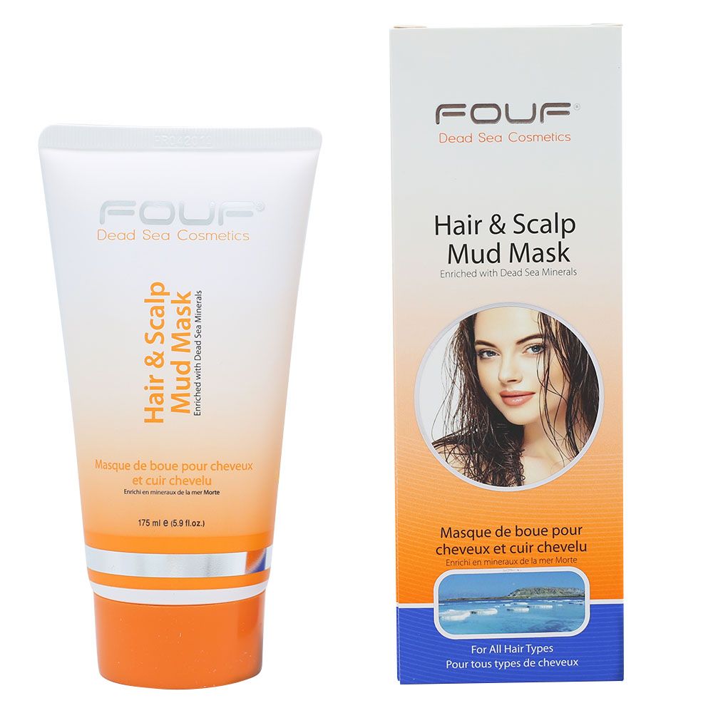 Fouf - Hair & Scalp Mud Mask - 175 ml