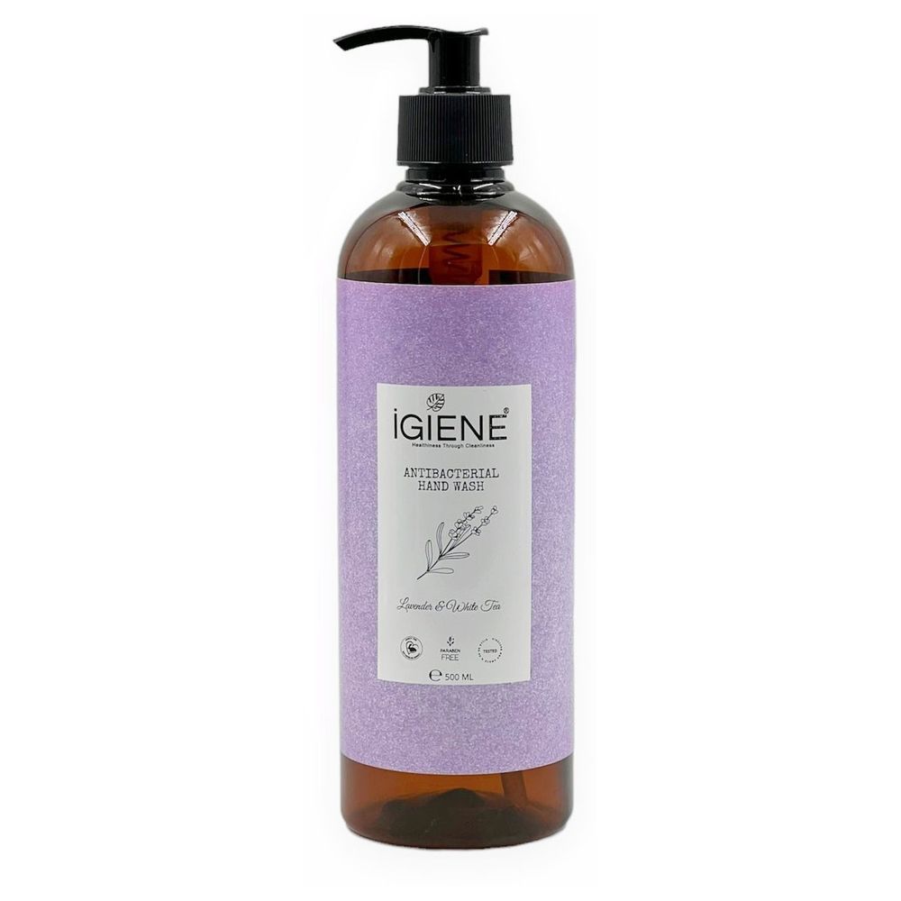 Igiene - Antibacterial Hand Wash - Lavender & White Tea - 500 ml