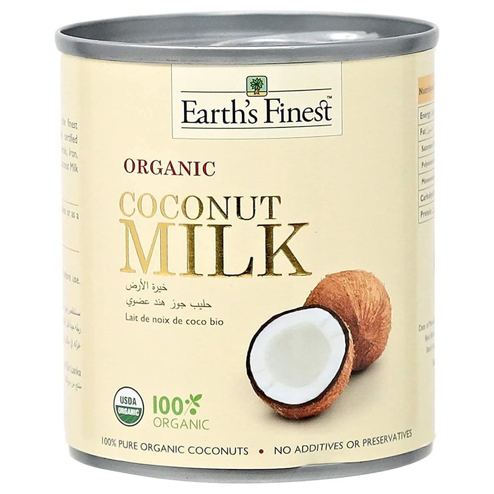 Earth's Finest - Organic Coconut Milk - 200ml