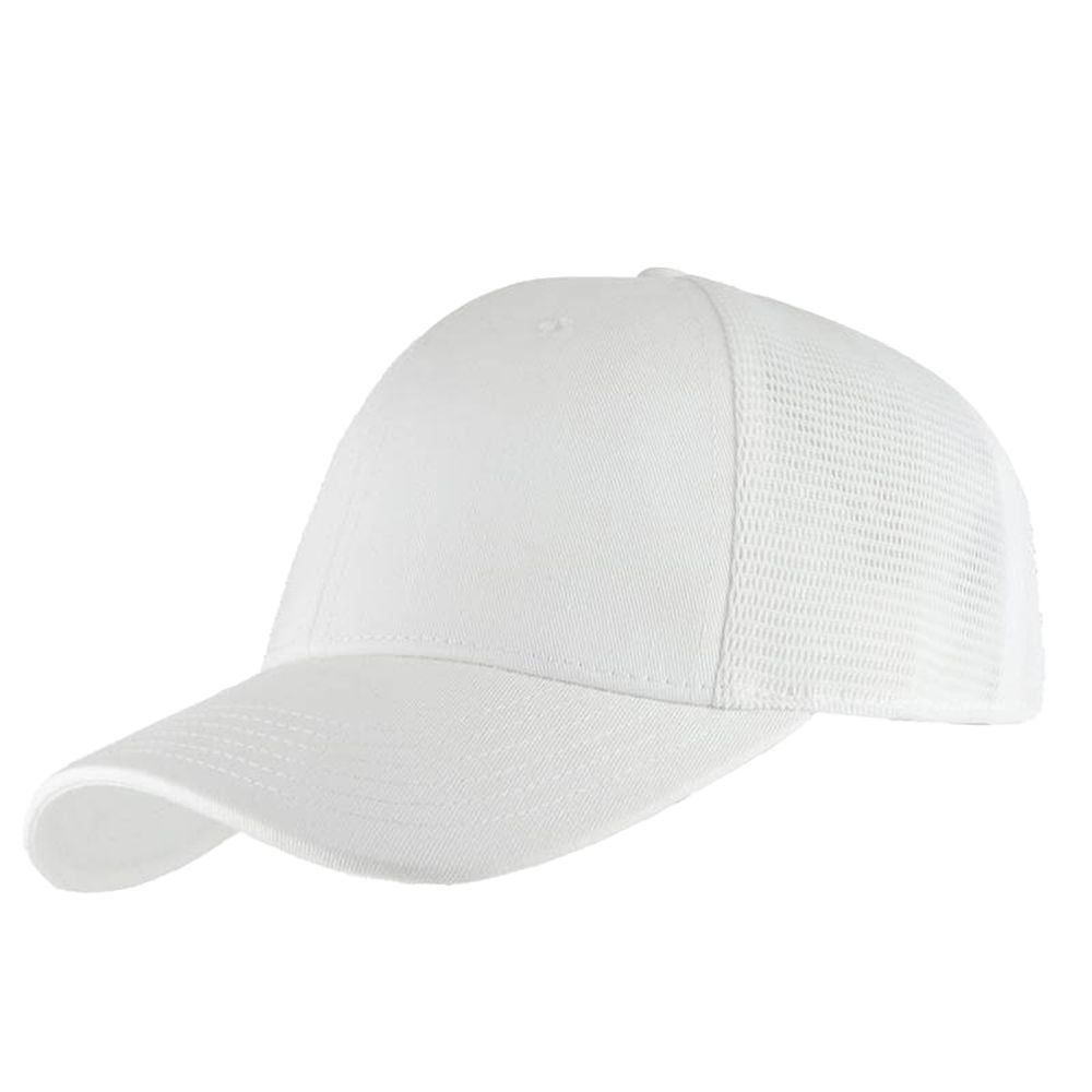 Santhome - Swift 6 Panel Trucker Cap - White