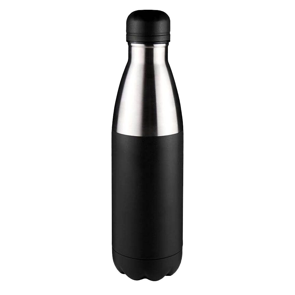 Hans Larsen - Hopa Stainless Steel Water Bottle - Black - 500 ml