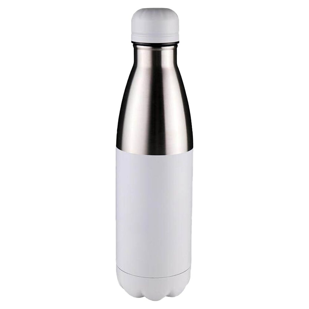 Hans Larsen - Hopa Stainless Steel Water Bottle - White - 500 ml