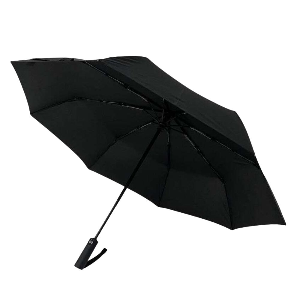 Santhome - Urbino SPF 50 Auto-Open Umbrella - Black - 58.4 cm