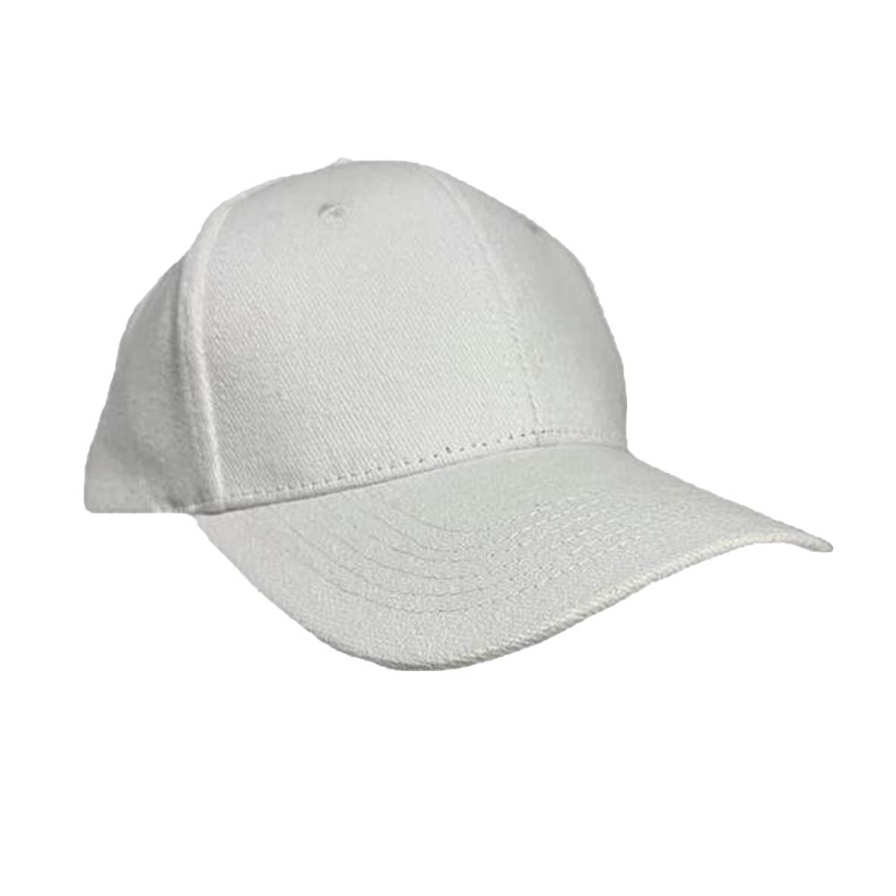 Santhome - Tartu 6 Panel Heavy Brushed Cotton Cap - White