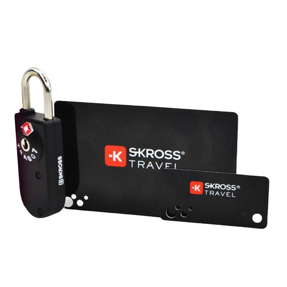 Skross - Travel TSA Lock Gift Set With 2 Card Keys - Black