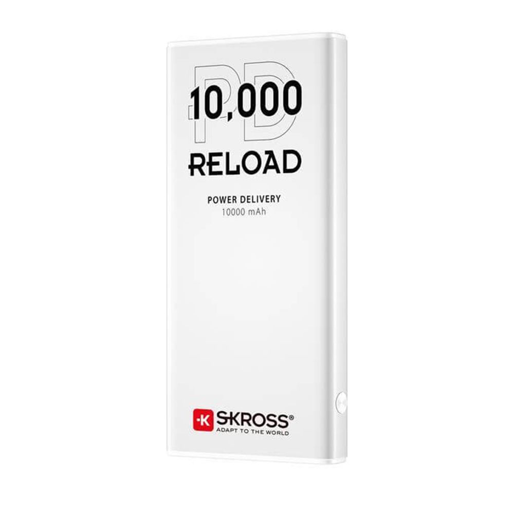 Skross - Reload Fast Charge Powerbank PD10 - White - 10000mAh