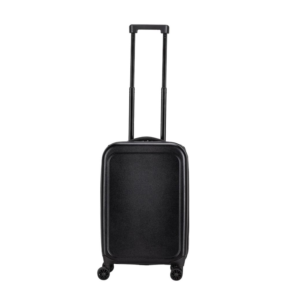 Santhome - Rostock Foldable Cabin Trolley Bag - Black Matt Finish