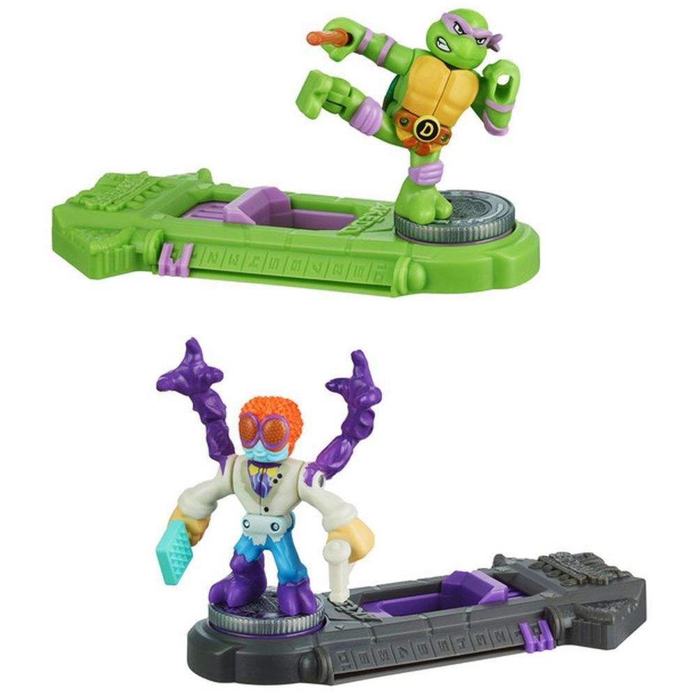 Akedo - TMNT S1 Donatello Vs Baxter Stockman Action Figure