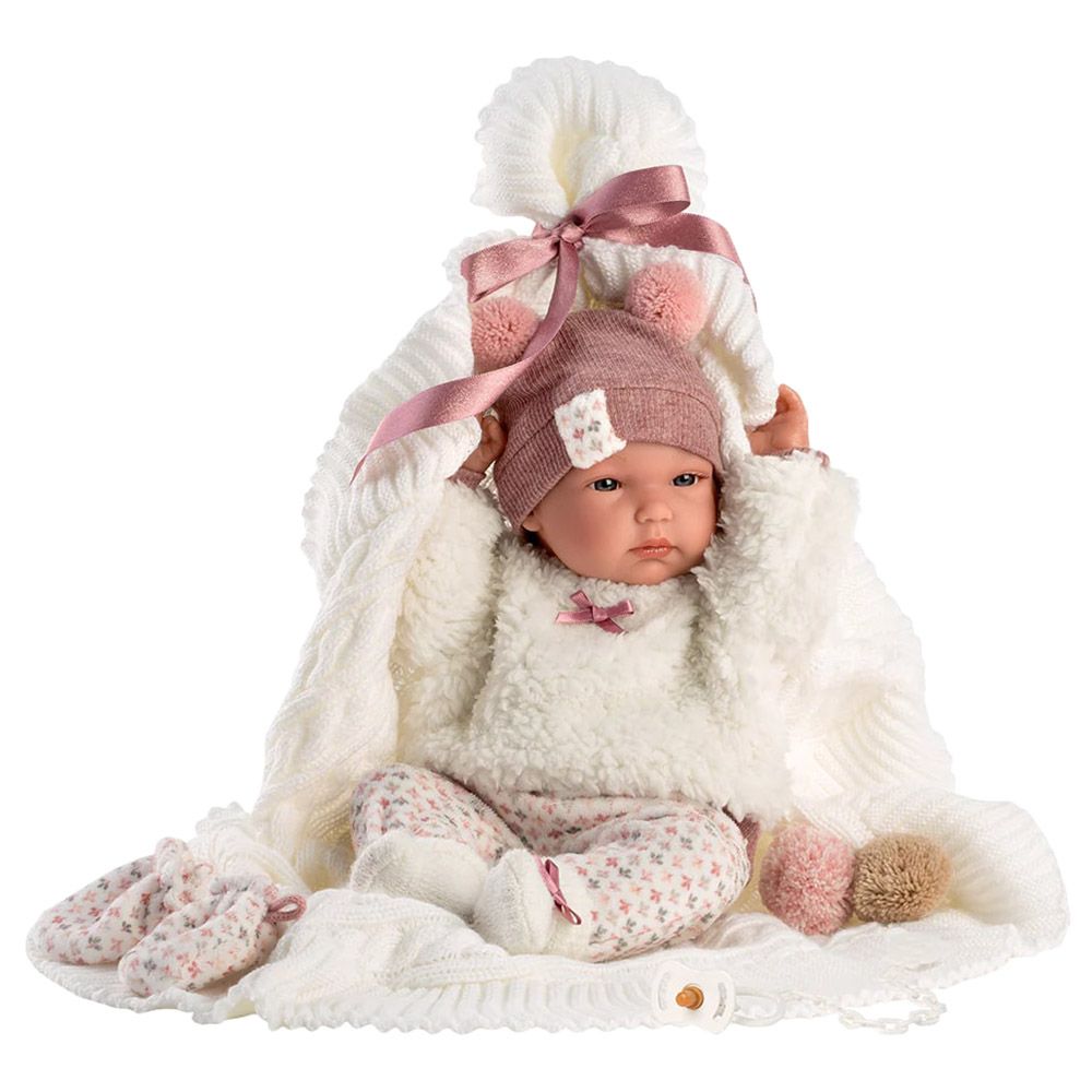 Llorens - Bimba Baby Doll With Toquilla - 35cm