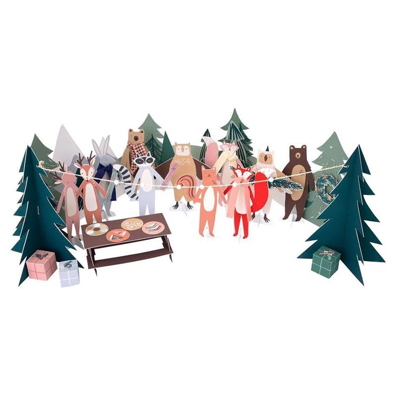 Meri Meri - Woodland Paper Play Advent Calendar