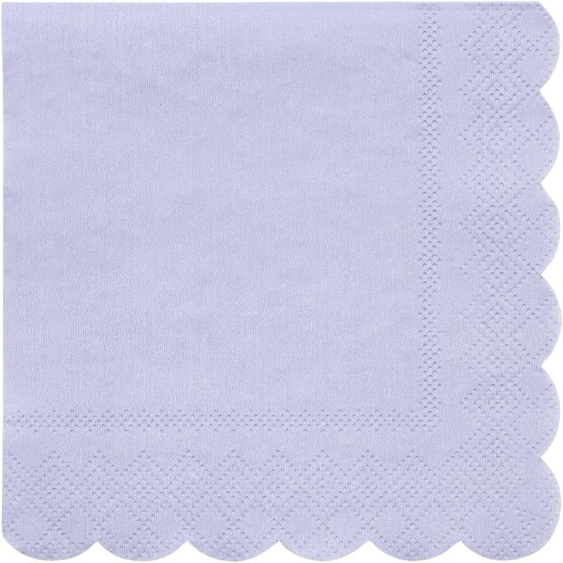 Meri Meri - Blue Simply Eco Small Napkins - 20pcs