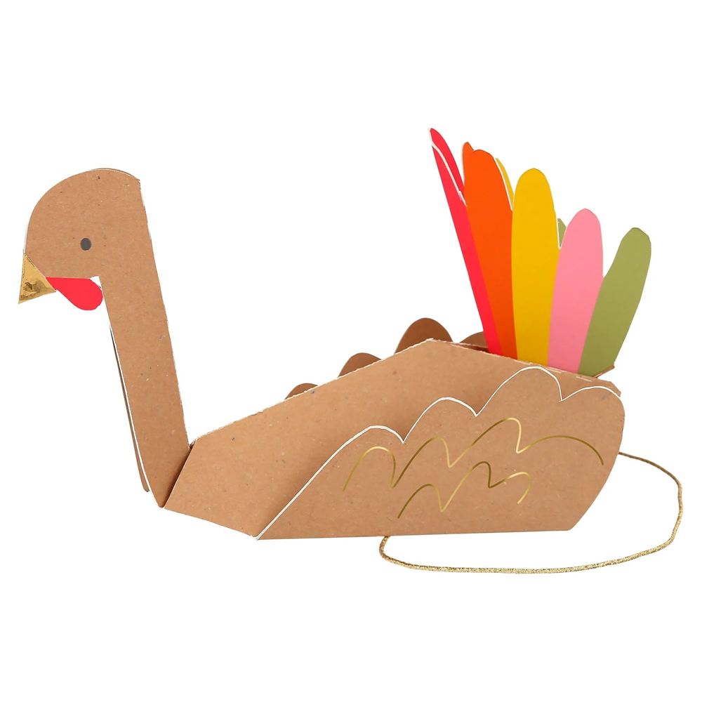 Meri Meri - Turkey Paper Hats - Pack of 6