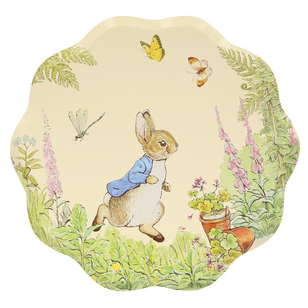 Meri Meri - Peter Rabbit In The Garden Dinner Plates