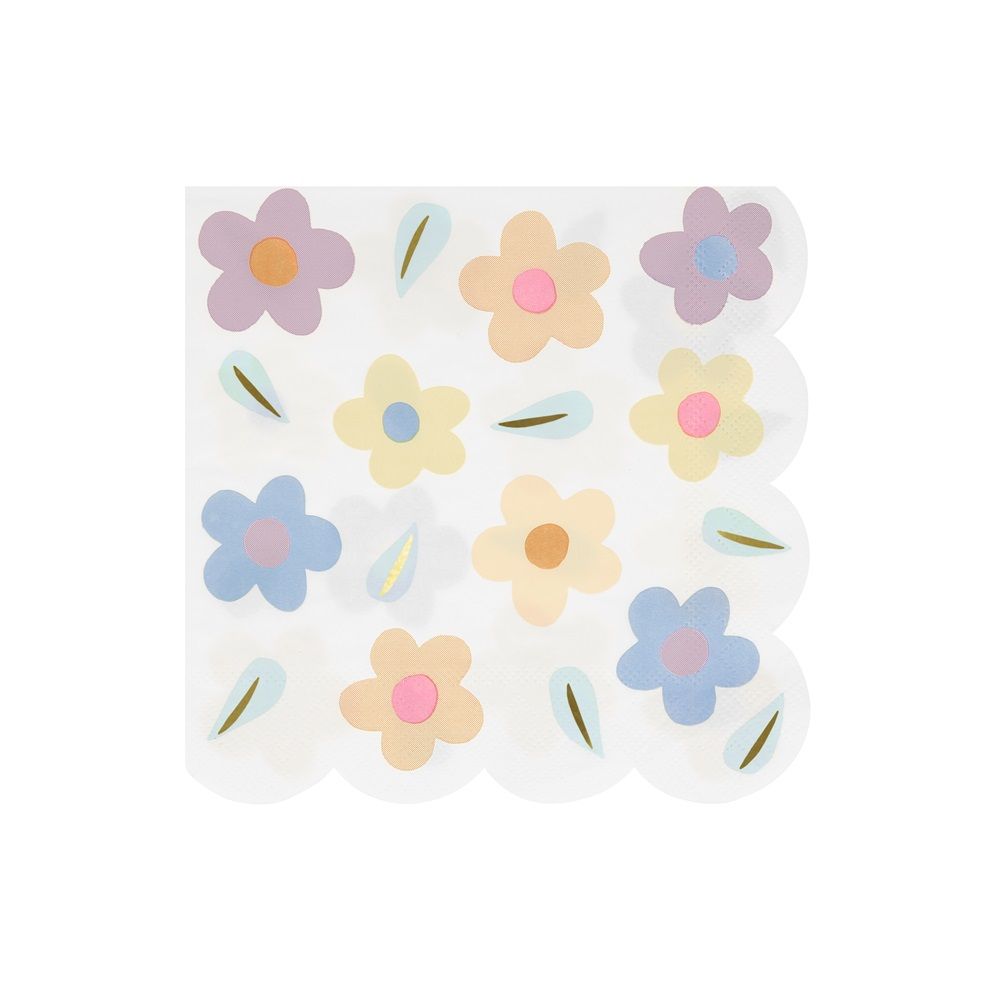 Meri Meri - Happy Flowers Large Napkins