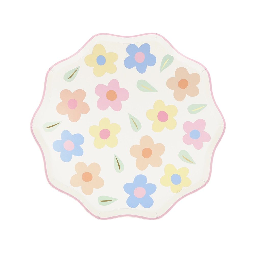 Meri Meri - Happy Flowers Side Plates