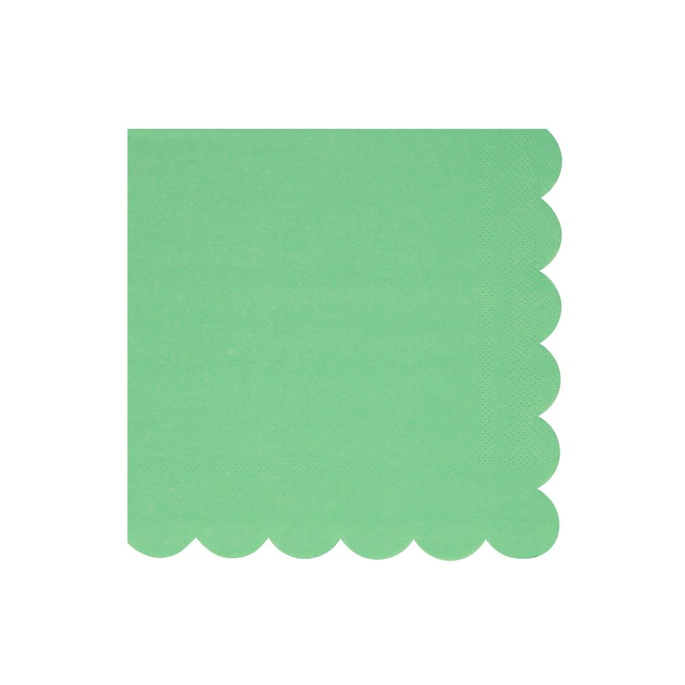 Meri Meri - Emerald Green Large Napkins