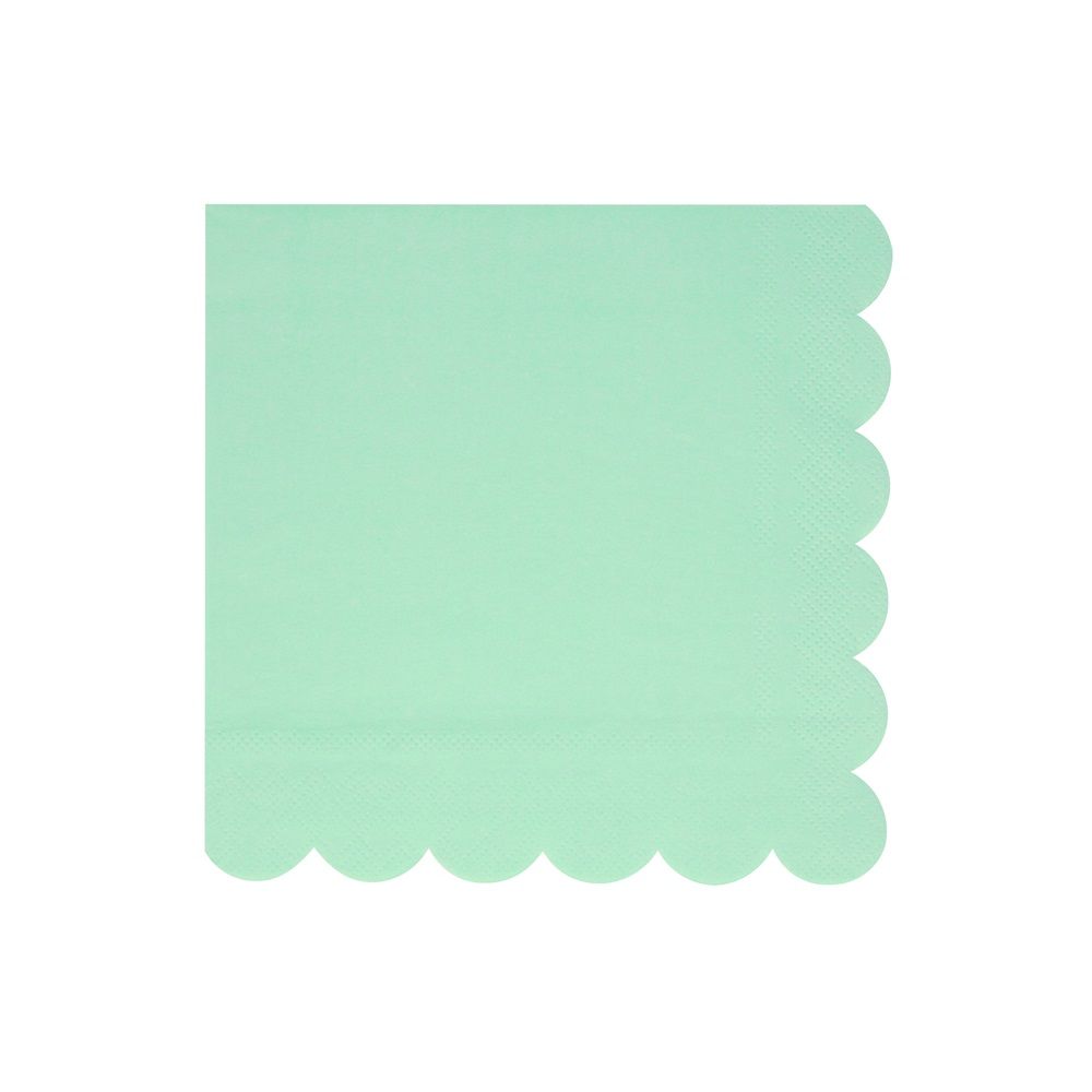 Meri Meri - Sea Foam Green Large Napkins