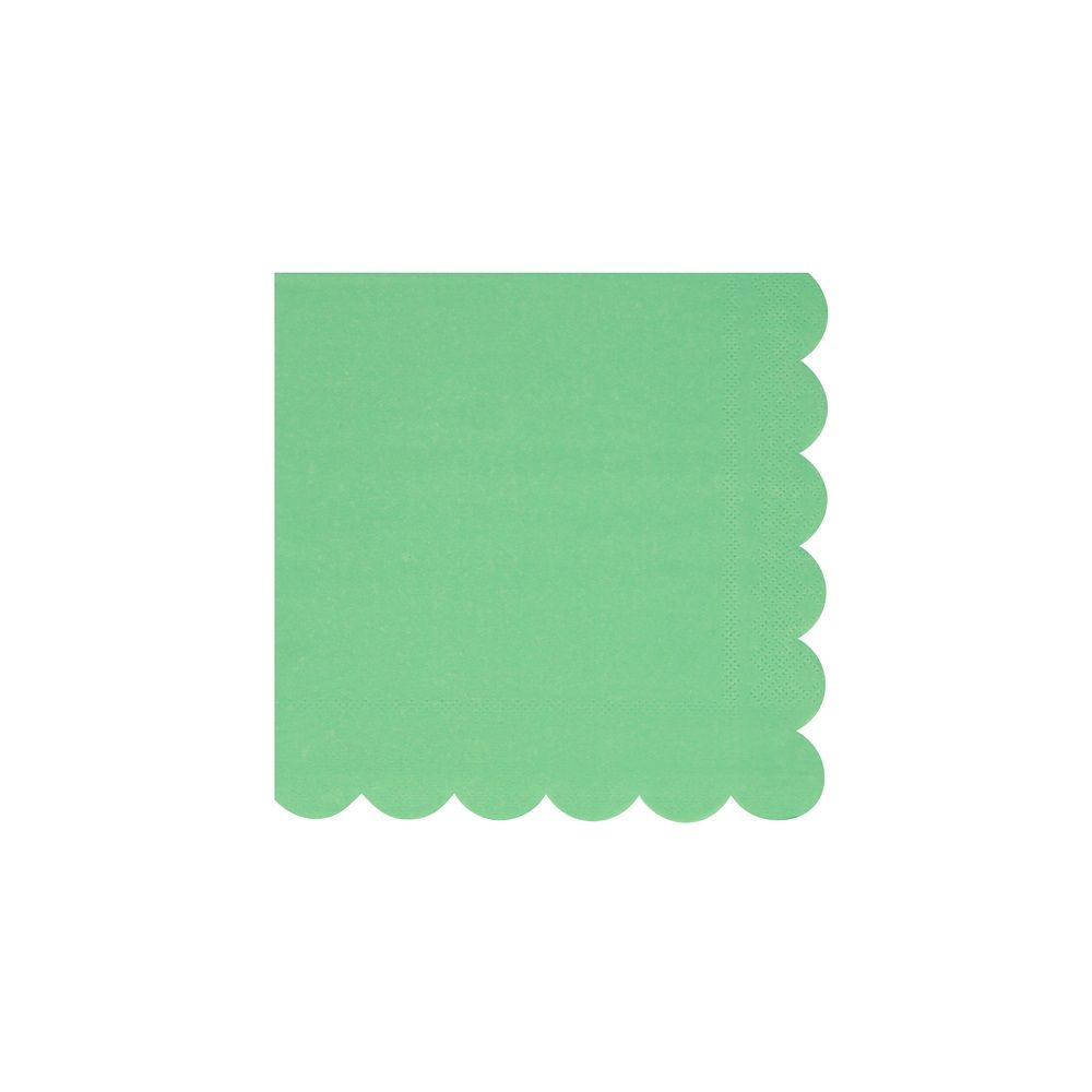 Meri Meri - Emerald Green Small Napkins