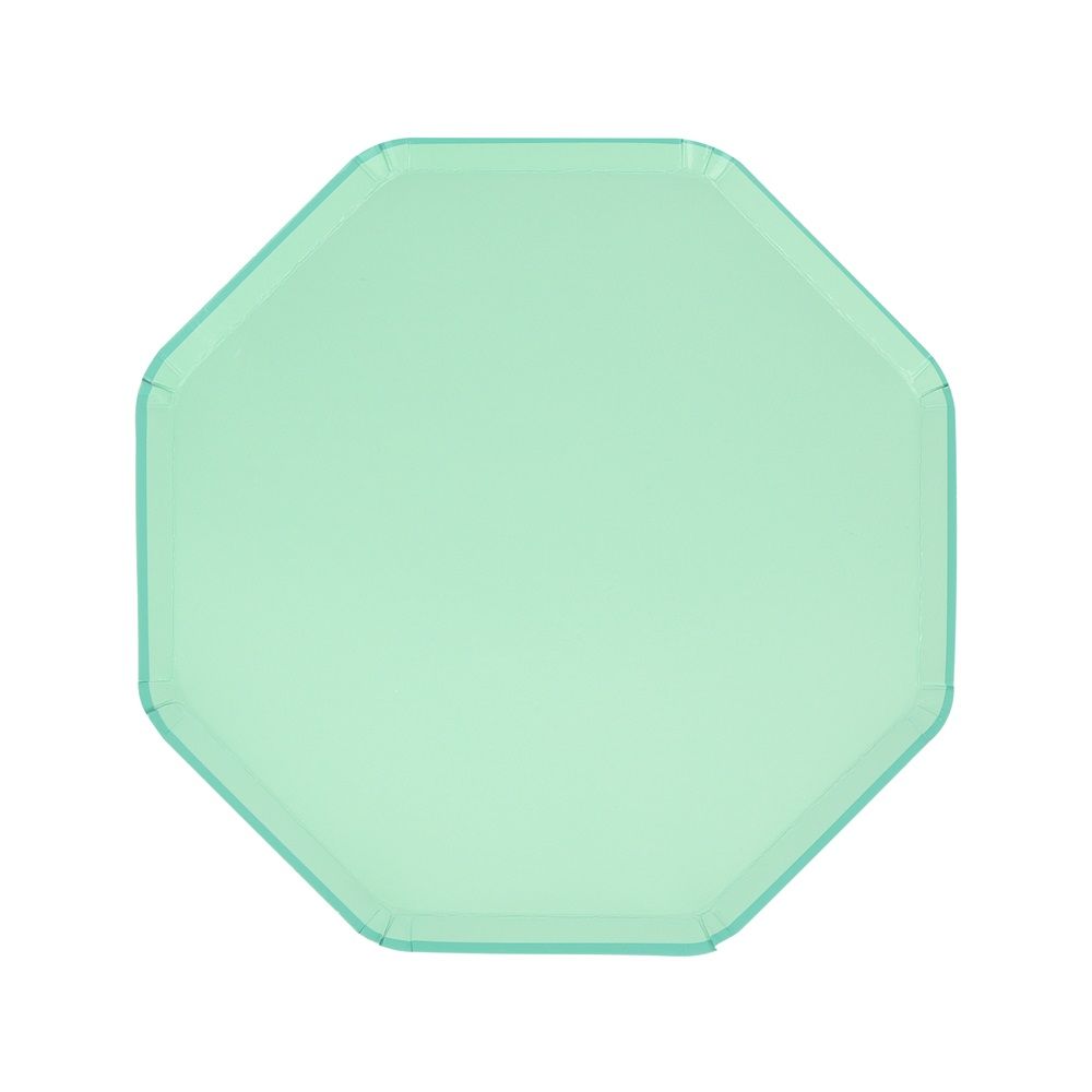 Meri Meri - Side Plates - Sea Foam Green - Pack of 8