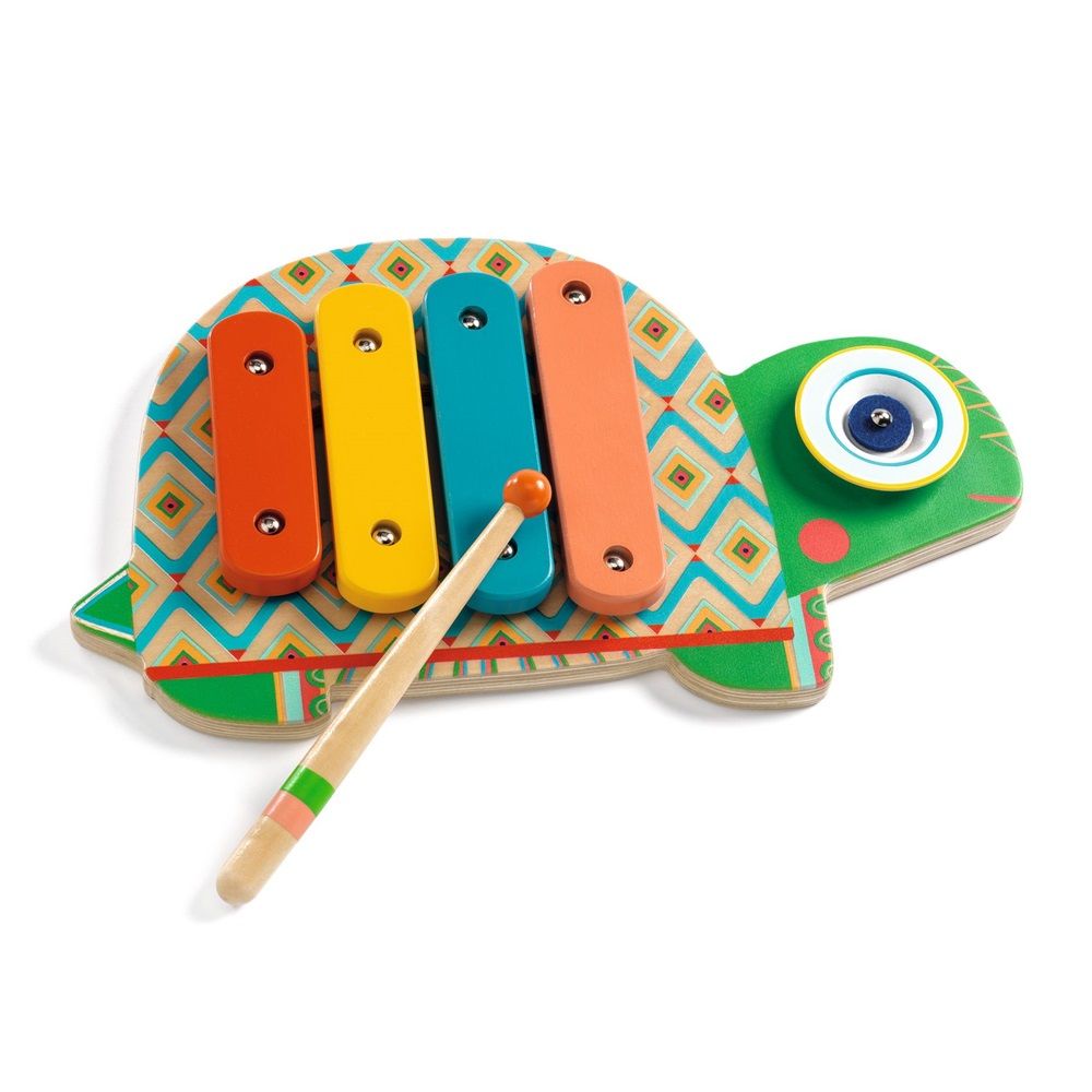 Djeco - Animambo Cymbal And Xylophone Musical Toy