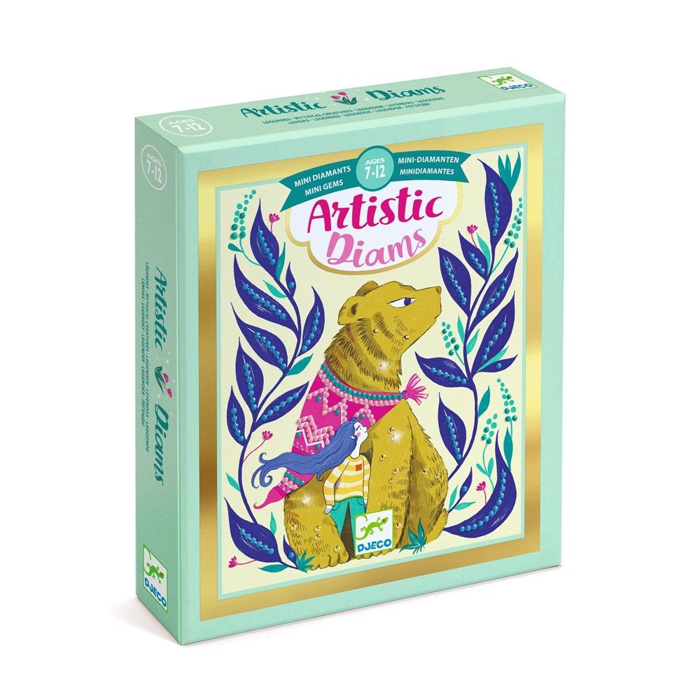 Djeco - Artistic Diams Craft Kit - Mythical Creatures