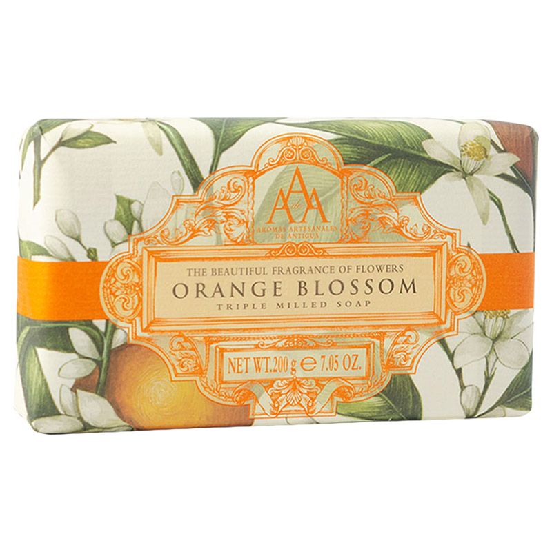 Aromas Artesanales De Antigua - Triple Milled Soap - Orange Blossom - 200 g 