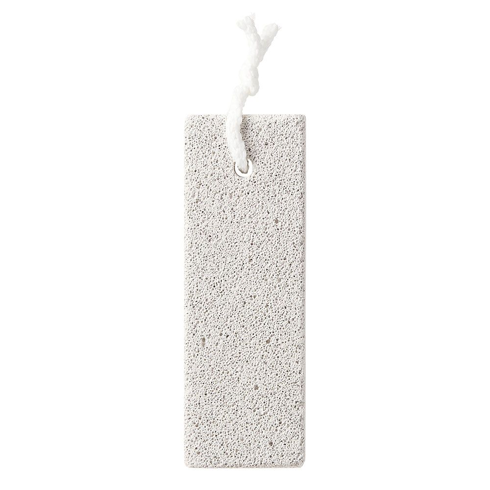 Kiss - Pumice Rectangle Stone - White