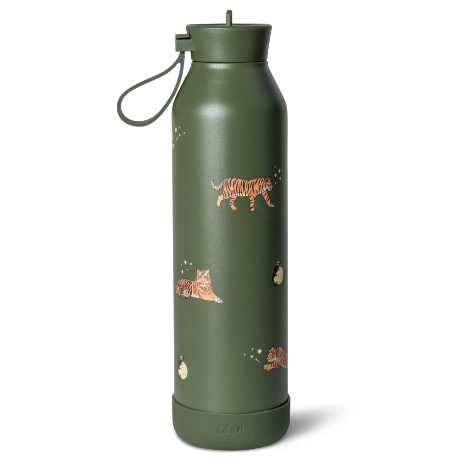 Citron - Stainless Steel Water Bottle - Tiger - 750 ml