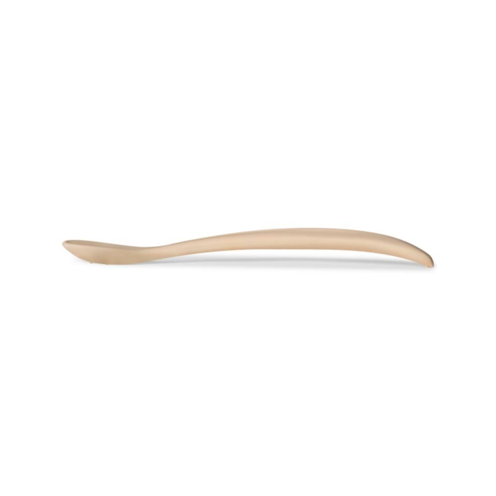 Citron - Silicone Feeding Spoon Long Set of 2 - Blush Pink/Beige