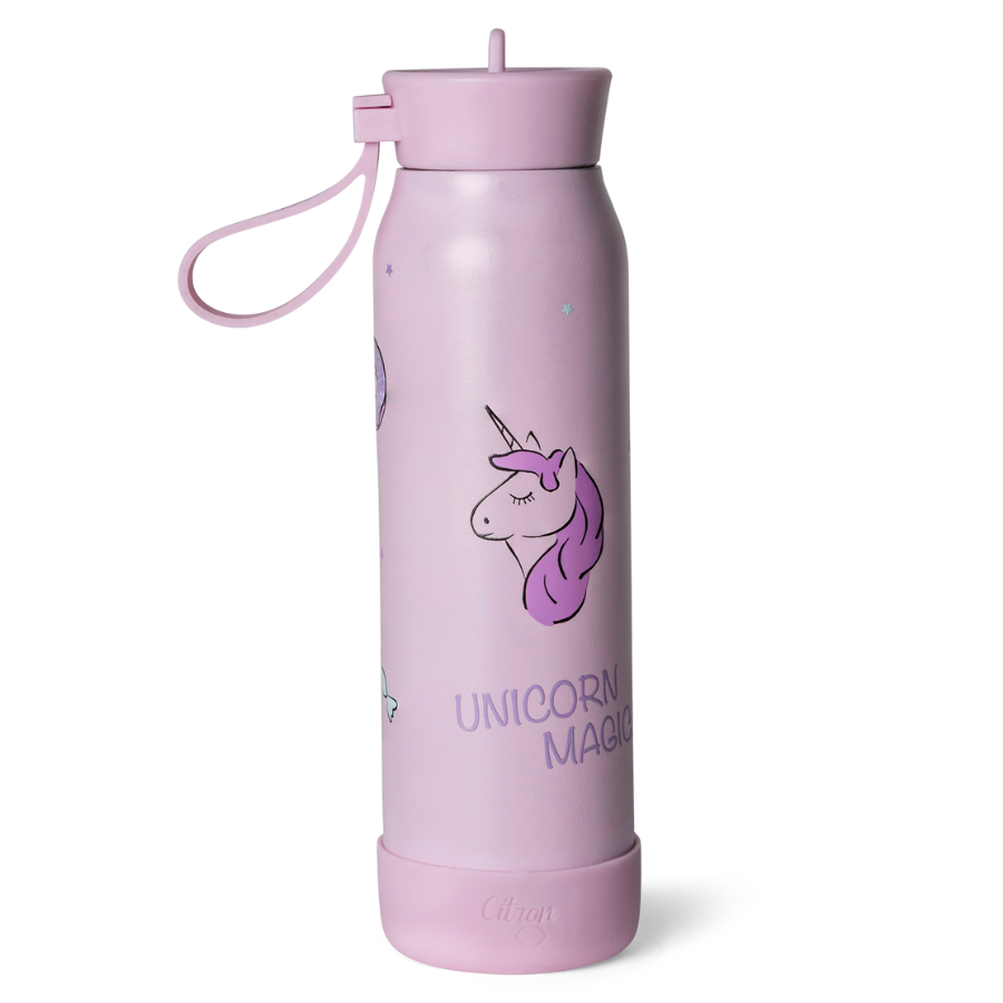 Citron - Stainless Steel Water Bottle - Stormy Unicorn - 350 ml