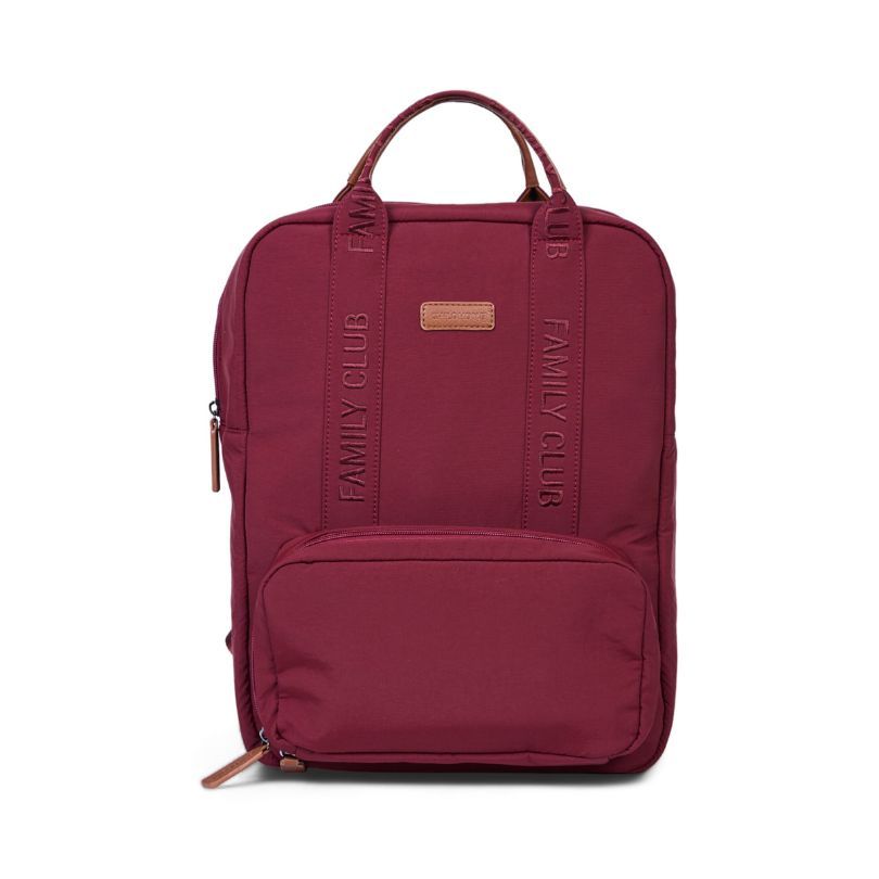 Childhome - Family Club Signature Urban Backpack - Burgundy - 50cm