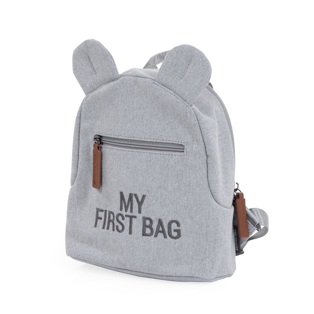 Childhome - Kids My First Bag - 12-Inch - Grey