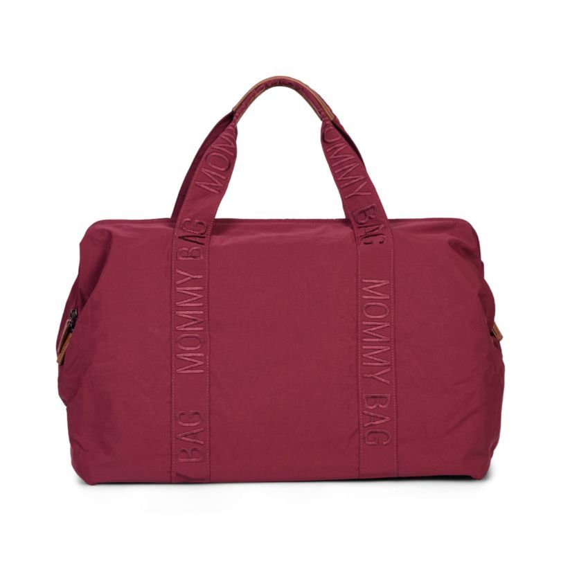 Childhome - Signature Urban Mommy Bag - Burgundy