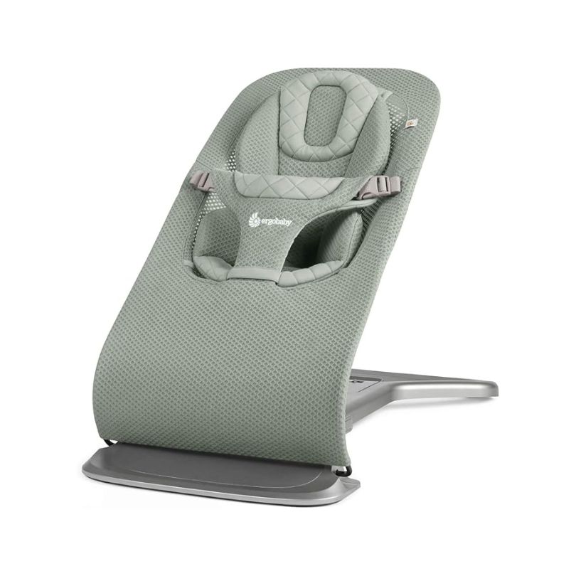 Ergobaby - Evolve 3-in-1 Multi Position Baby Mesh Bouncer - Sage Green