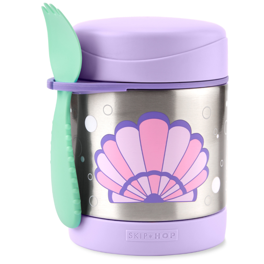 Skiphop - Spark Style Stainless Steel Food Jar - Seashell