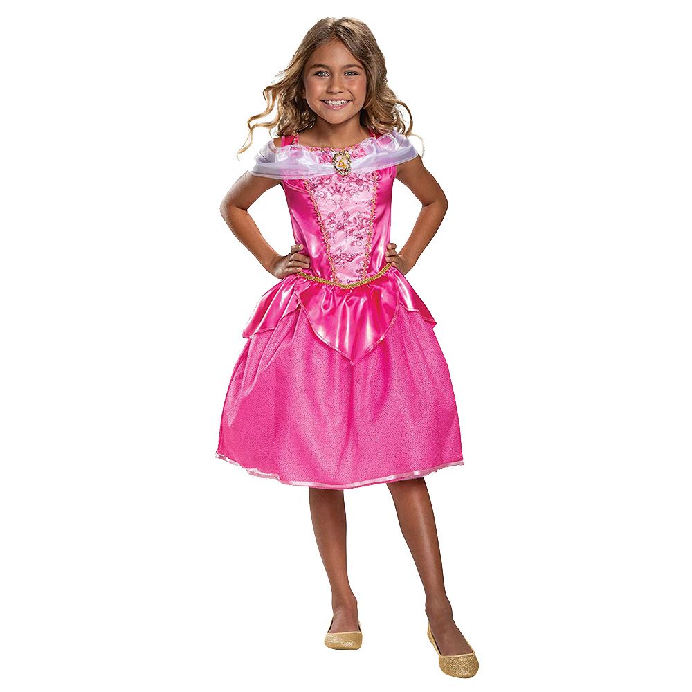 Party Centre - Aurora Classic Girls' Costume - Pink