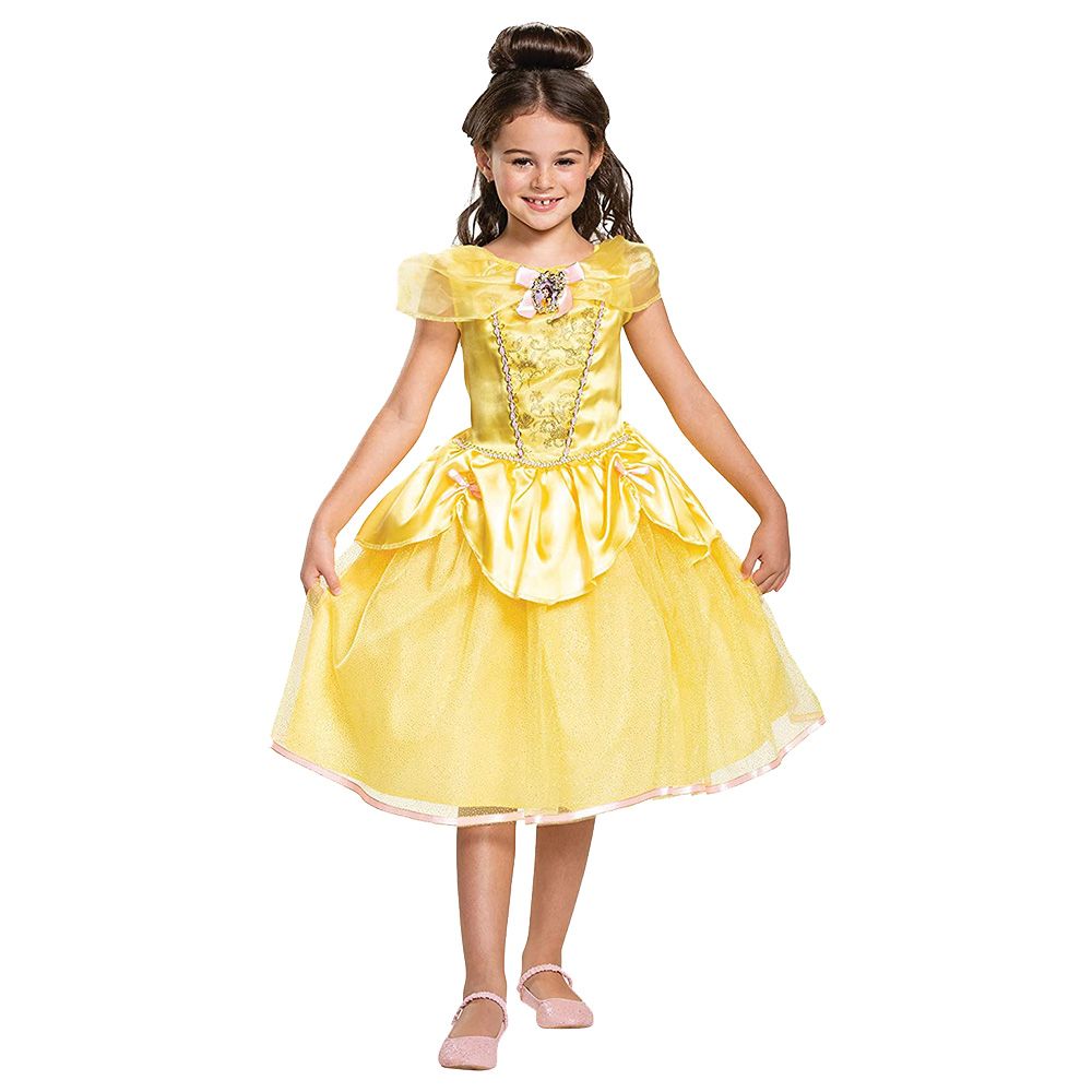 Party Centre - Belle Classic Girls' Costume - Yellow