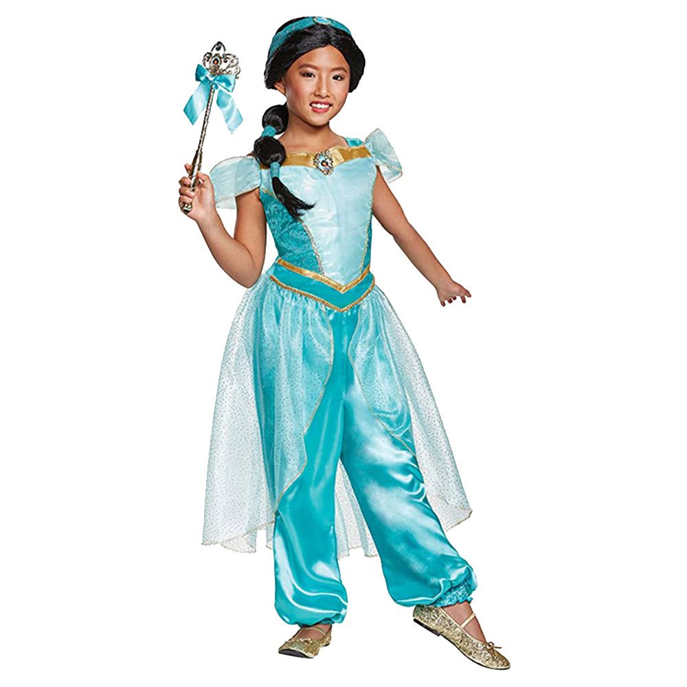 Party Centre - Jasmine Deluxe Costume - Blue