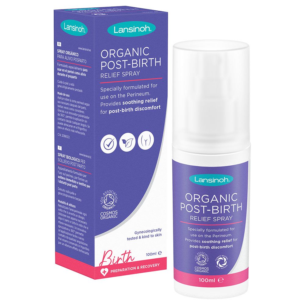 Lansinoh - Organic Post-Birth Relief Spray - 100 ml