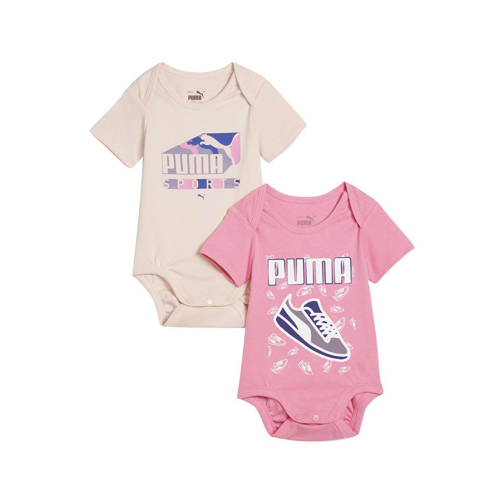 Puma - 2pc-Set - Minicats Bodysuit Inf - Pink/Cream