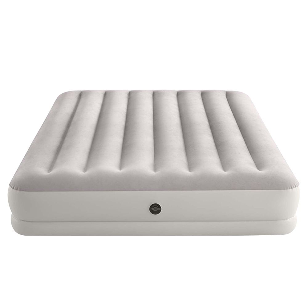 Intex - Dura-Beam Prestige Airbed w/ USB150 Air Pump - Queen