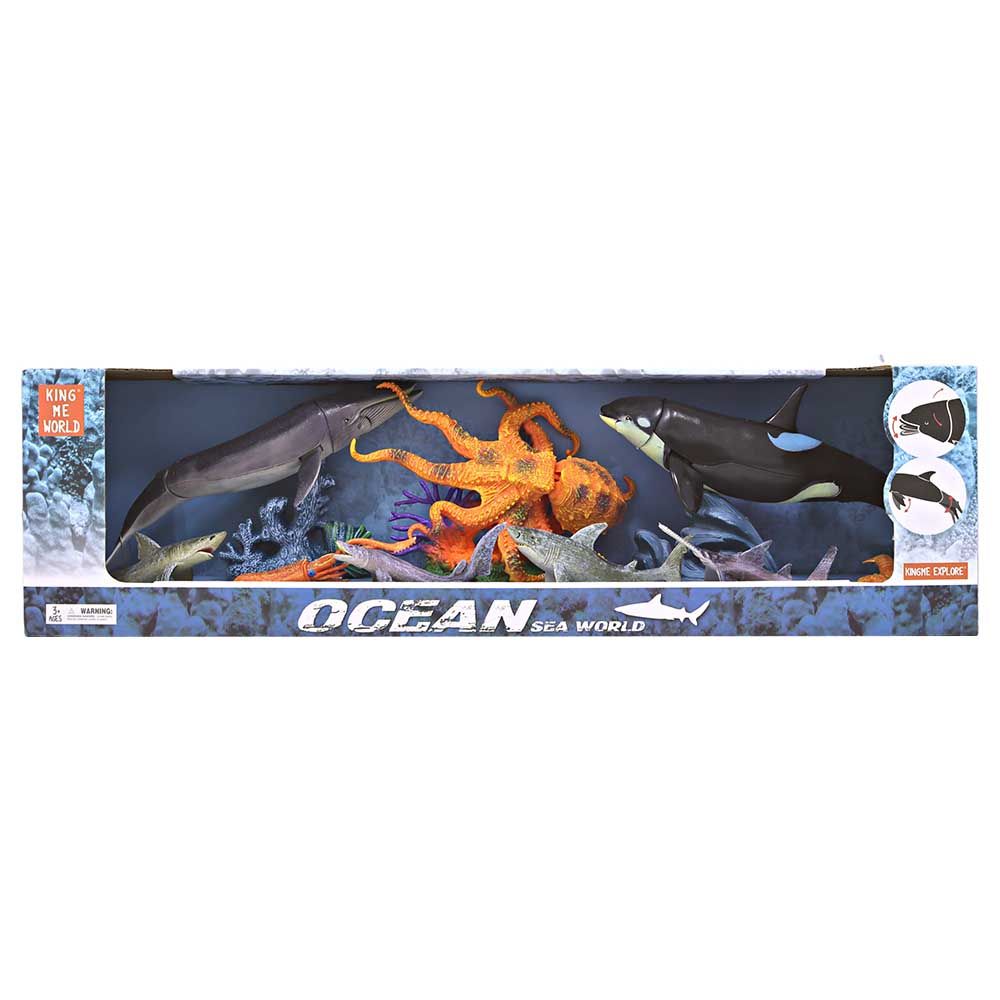 Haj - Sea Lively Whale Octopus And Orca Figures