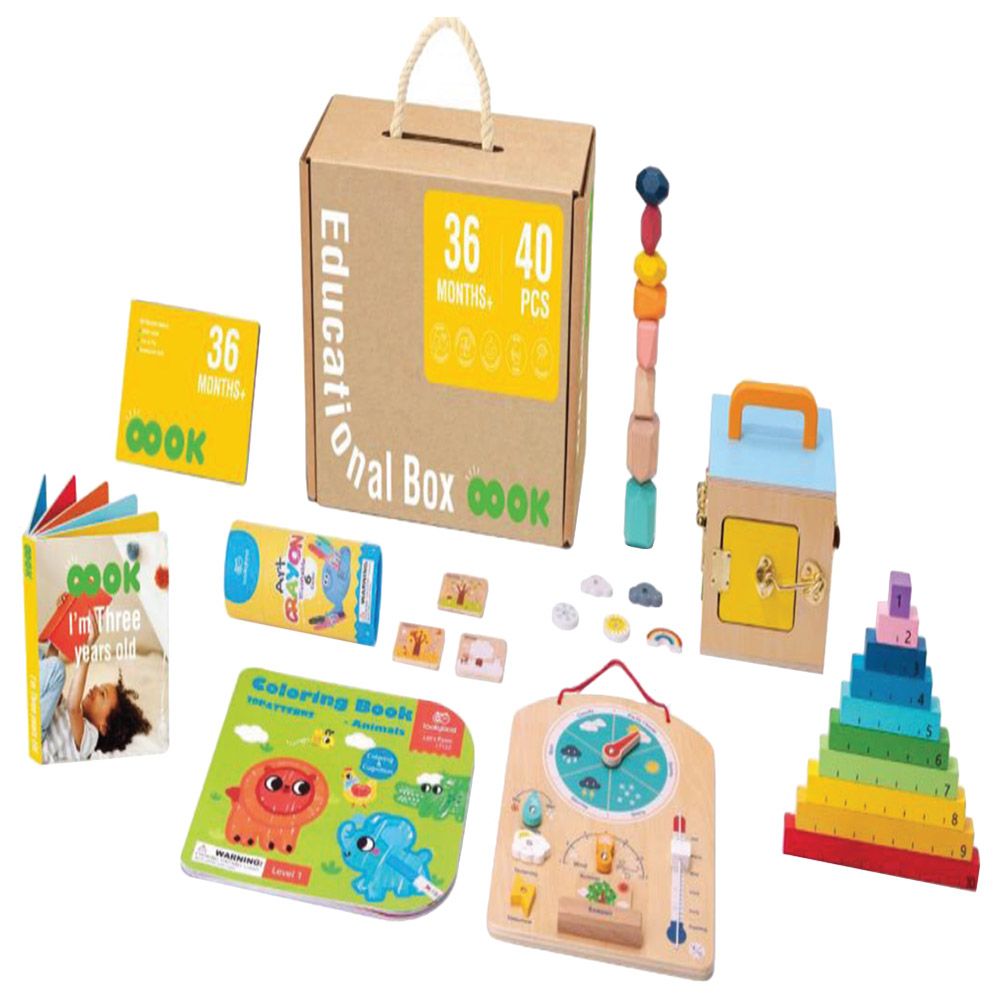 TookyToys - Educational Box - 40pcs