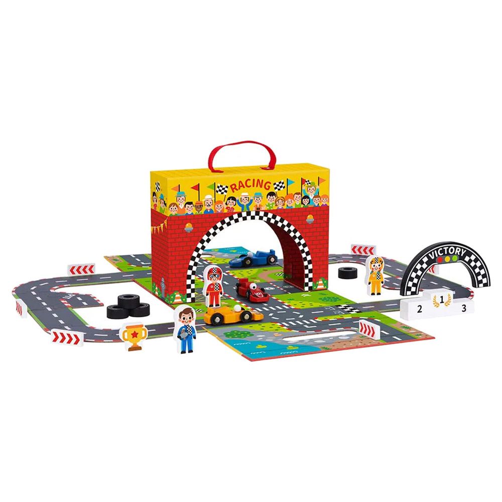 TookyToys - Racing Play Box - 24pcs