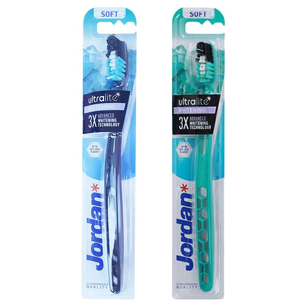 Jordan - Ultralite Whitening Soft Toothbrush - Color May Vary – 1pc