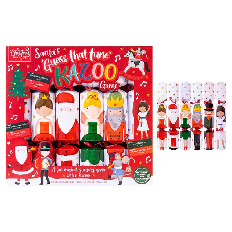 Rsw - Kazoo Santa Crackers - 6pcs - 12-Inch