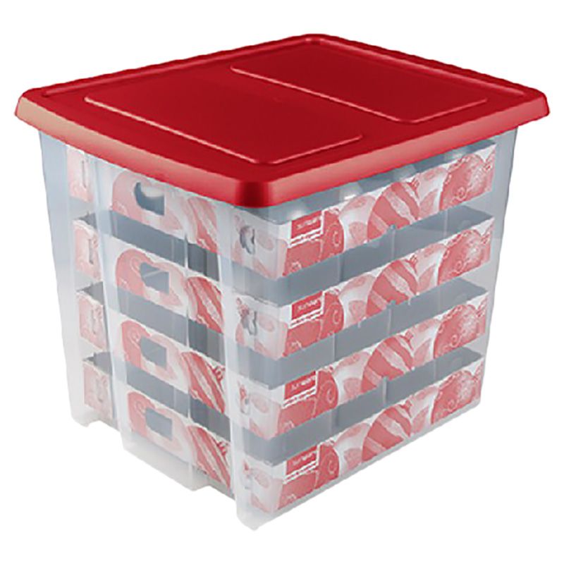 Sunware - Nesta Christmas Storage Box w/ Trays For Baubles - 40pcs