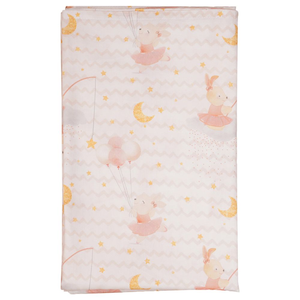 Fancy Fluff - Organic Cot Bedsheet - Day Dream 